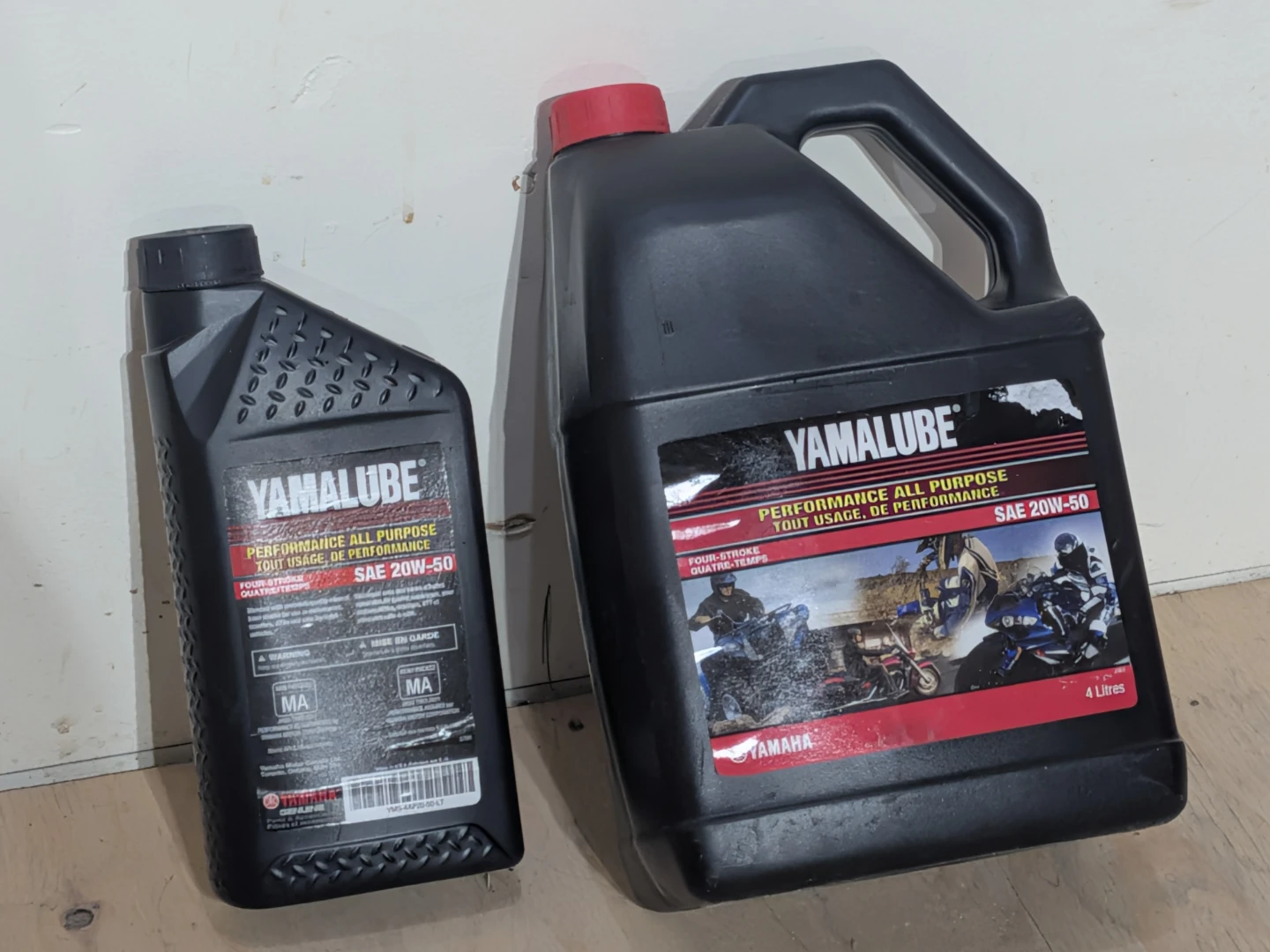 Yamalube SAE 20W-50 Performance All Purpose 4 Litres