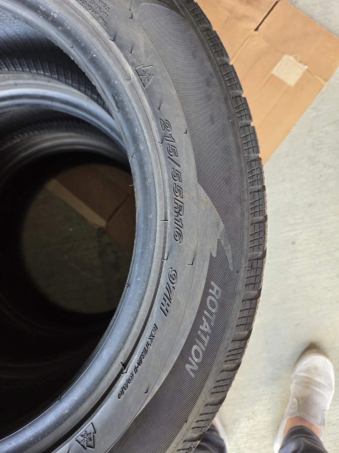 3 tire Westlake SW608 Winter Tires - 215/55R16 97H - photo 4