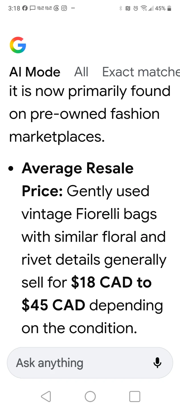 Teal Fiorelli Shoulder Bag with Floral Embellishments - photo 2