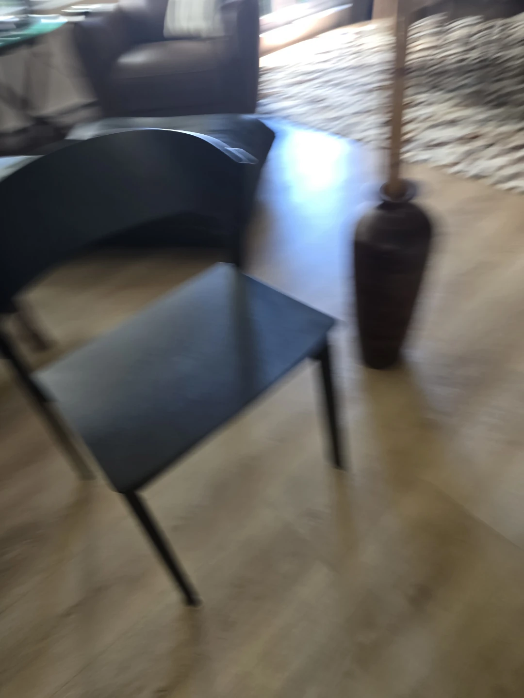 HIGH-END METAL and WOOD OFFICE CHAIR or BEDROOM - photo 4