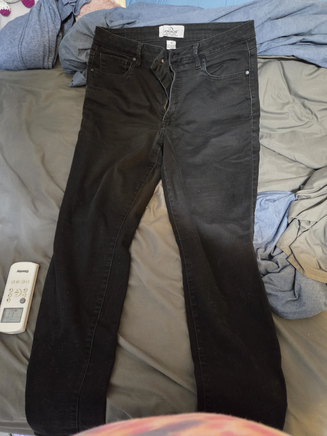 Jordache Black Jeans Size 16 - photo 2