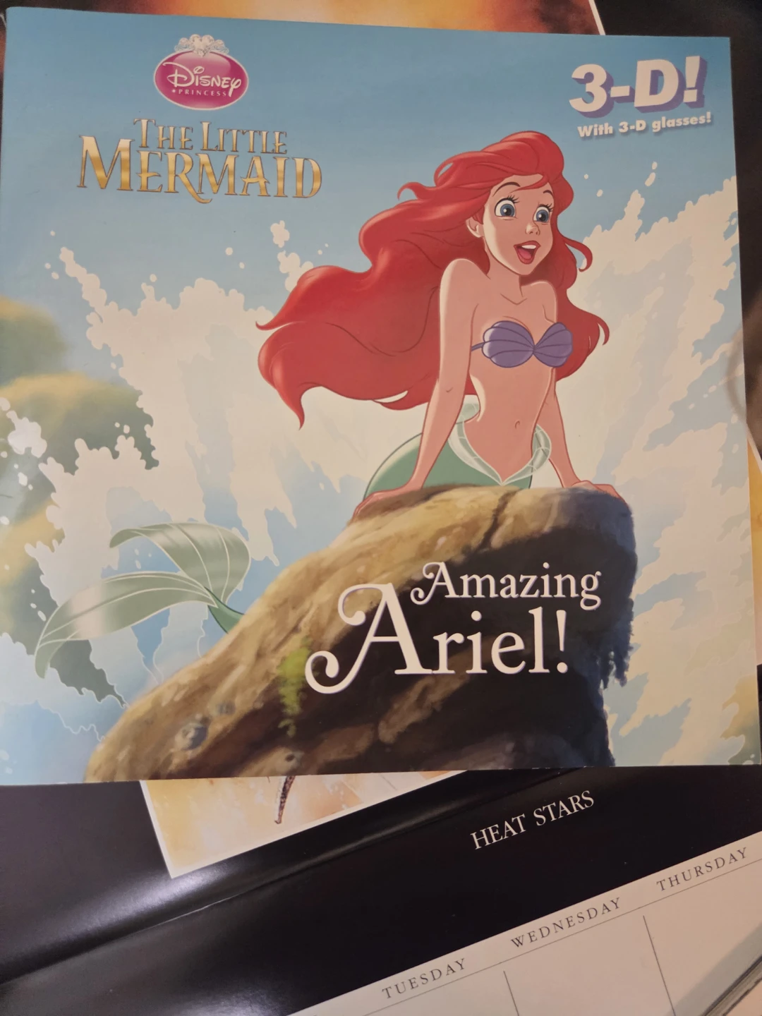 Disney The Little Mermaid 3-D Book with Glasses