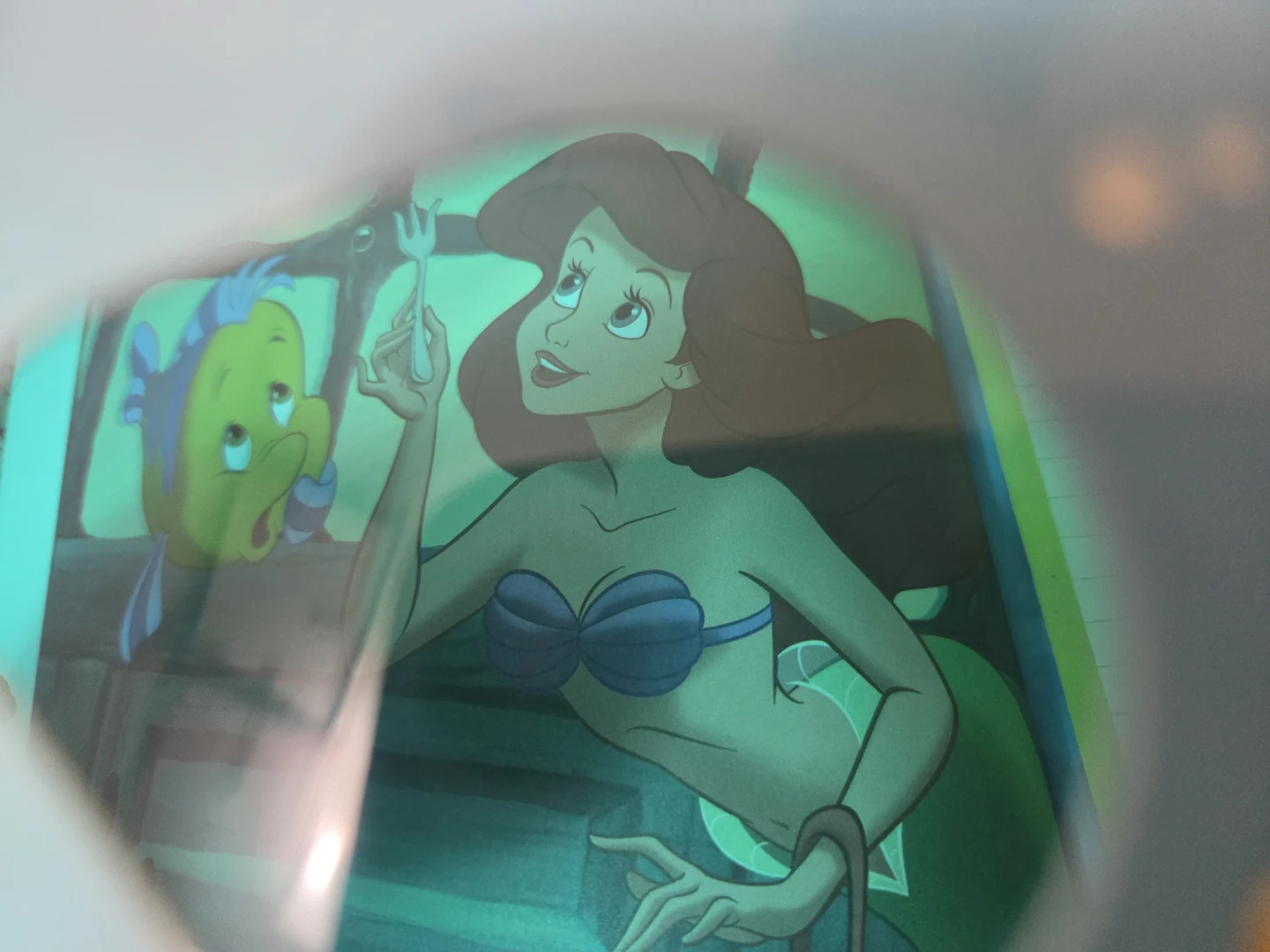 Disney The Little Mermaid 3-D Book with Glasses - photo 4