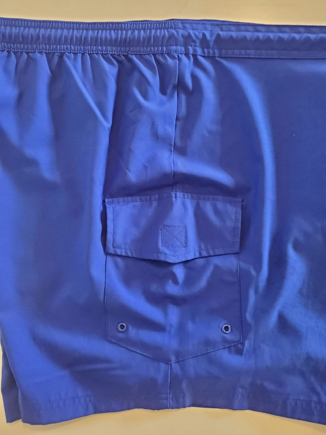 Plus Size Royal Blue Cargo Shorts - photo 3