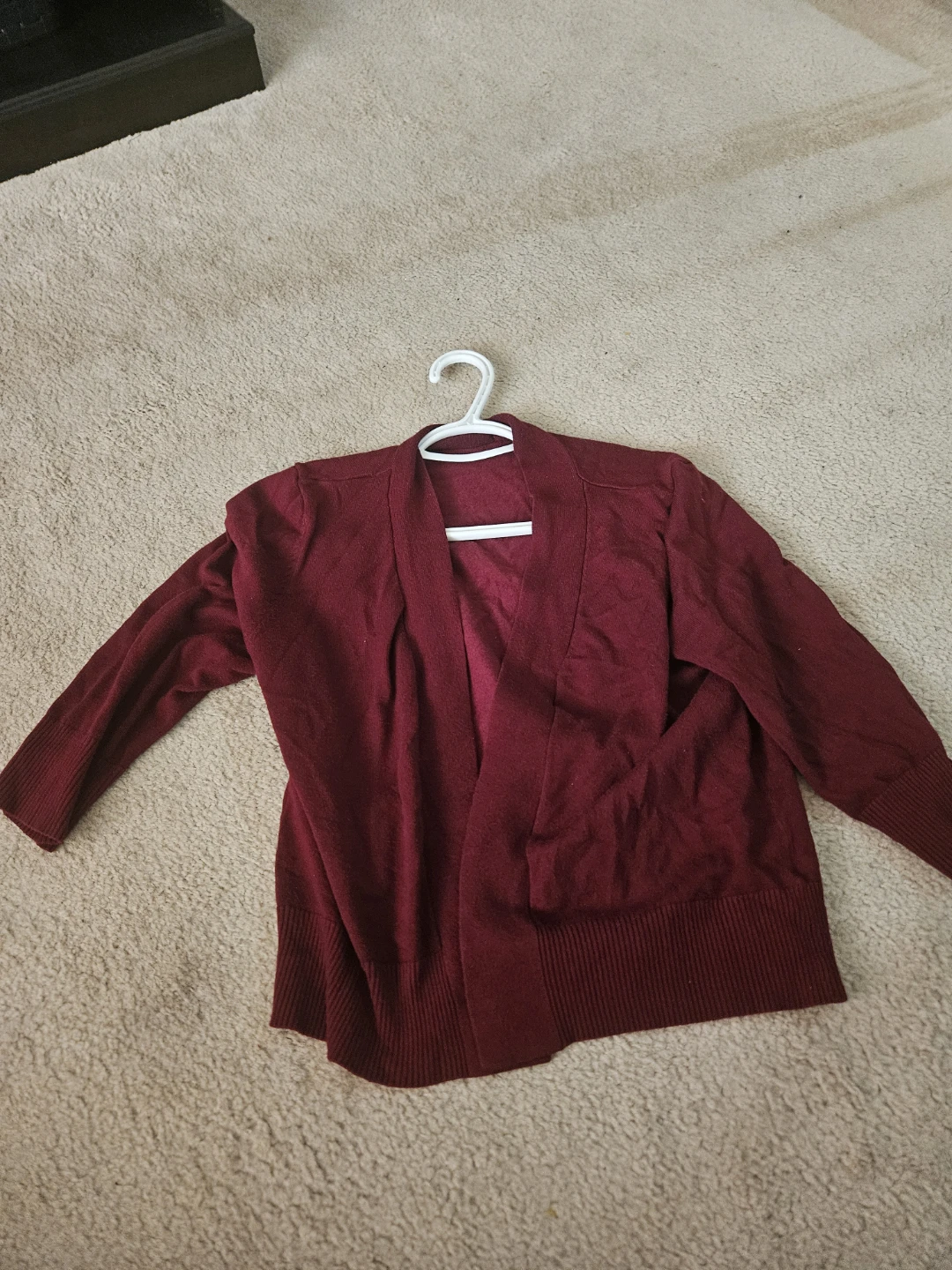 Burgundy Cardigan - photo 2