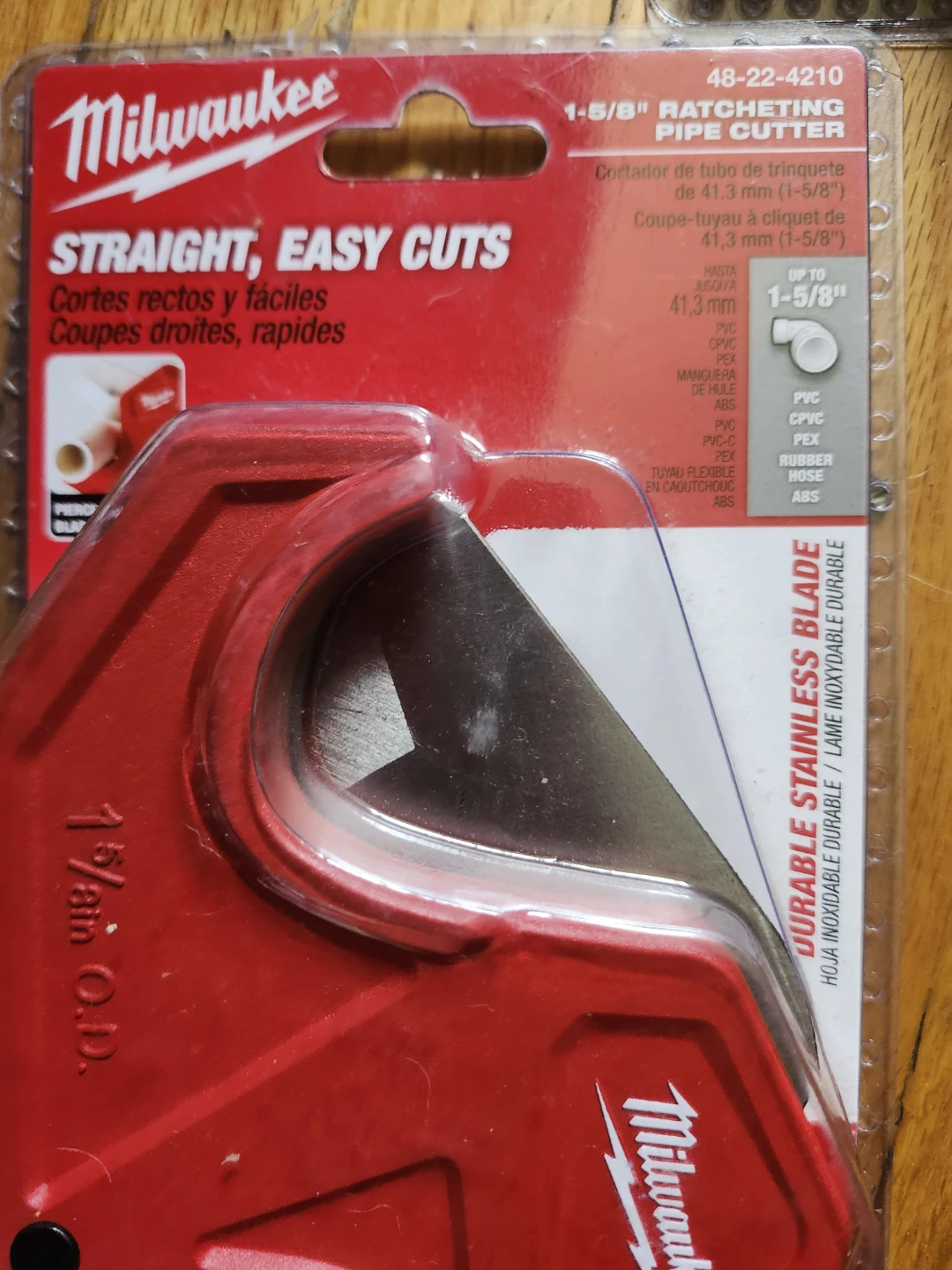 Milwaukee 1-5/8" Ratcheting Pipe Cutter - photo 2