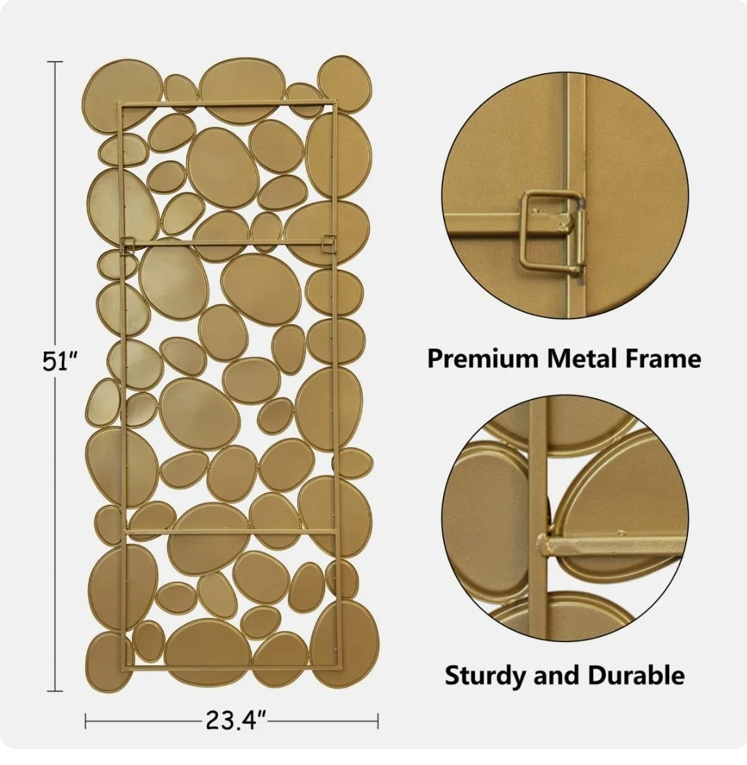 Gold Pebble Multi Mirror Wall Decor - photo 2