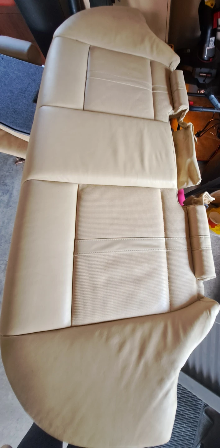 BMW Tan Leather REAR Seat