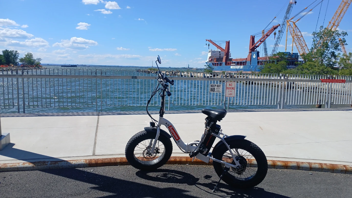 AD Supreme Folding Fat Tire Electric Bike