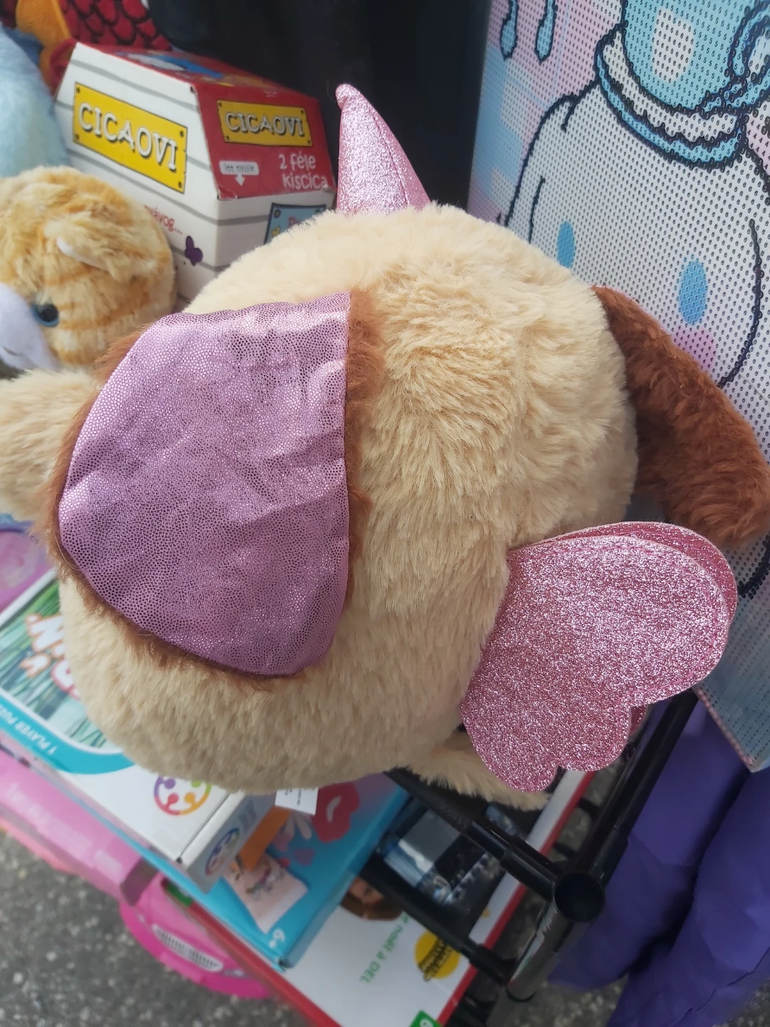 Unicorn Elephant and Puppy plushies - photo 4