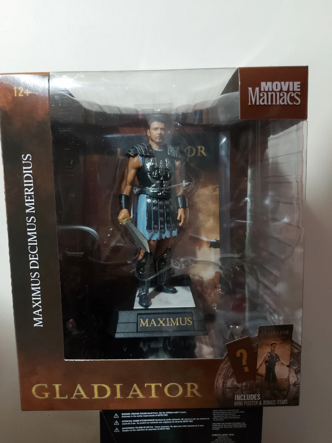 Movie Maniacs Gladiator Maximus Decimus Merudius Figure - photo 3
