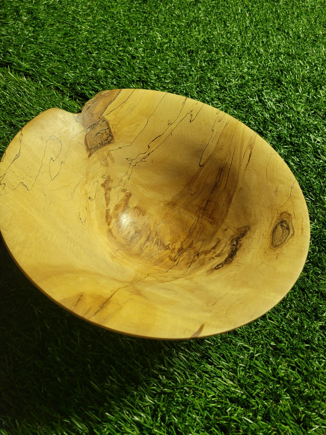 Hand-carved Wooden Bowl