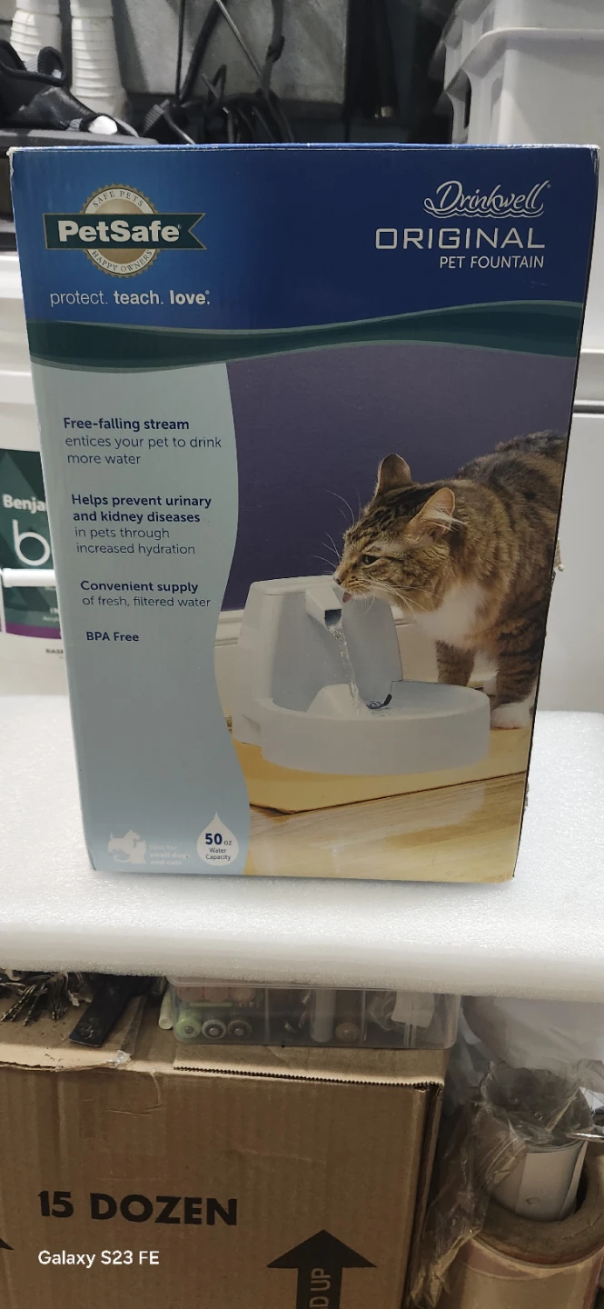 PetSafe Drinkwell Original 50 oz Pet Fountain