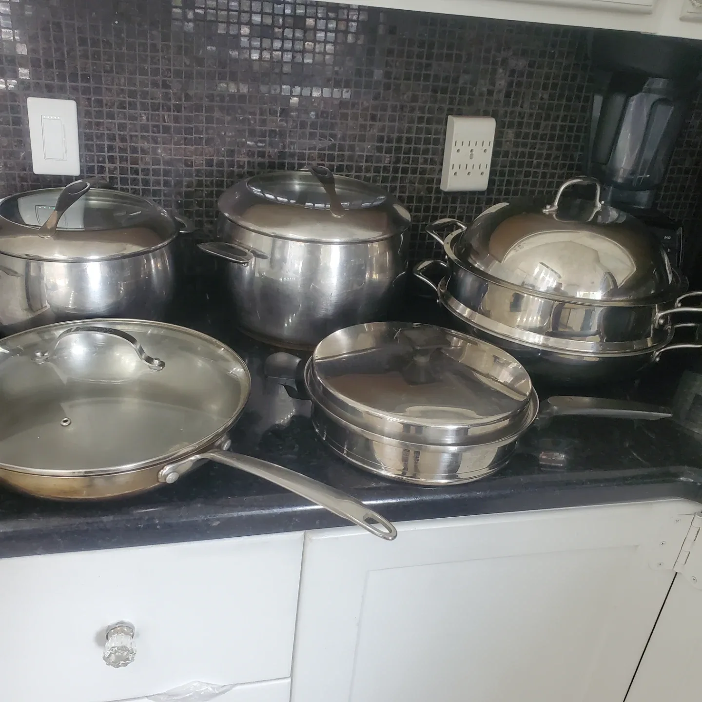 Stainless Steel Pots and Pan Set - photo 2