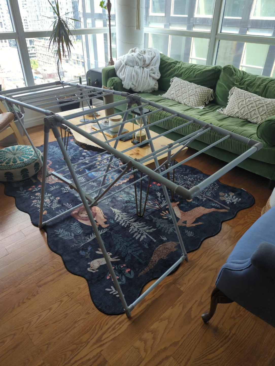 Folding Clothes Drying Rack - photo 2