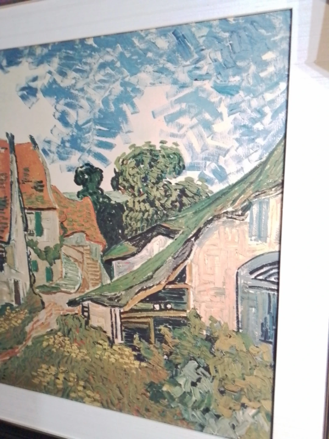 Vng Vincent van Gogh "Street in Auvers" Framed Gallery Print - photo 5