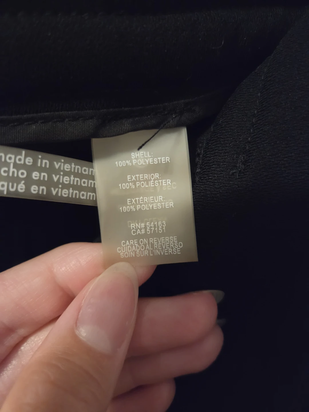 Karl Lagerfeld Black Dress Pants Size 10 - photo 5
