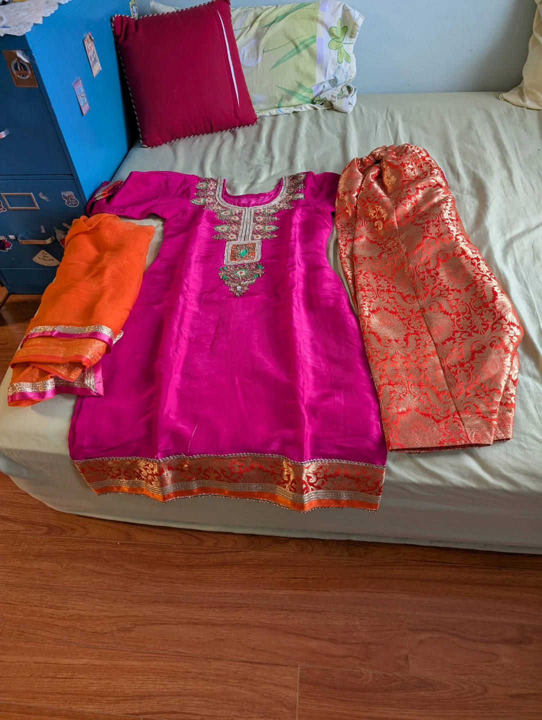 Women's Shalwar Kameez Dupatta Set $75 for 3 suits - photo 2