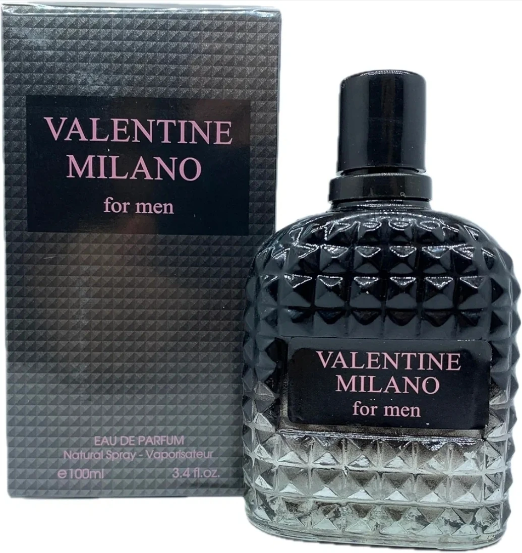 Valentine Milano Men's Cologne EDP Spray - 100ml / 3.4oz
