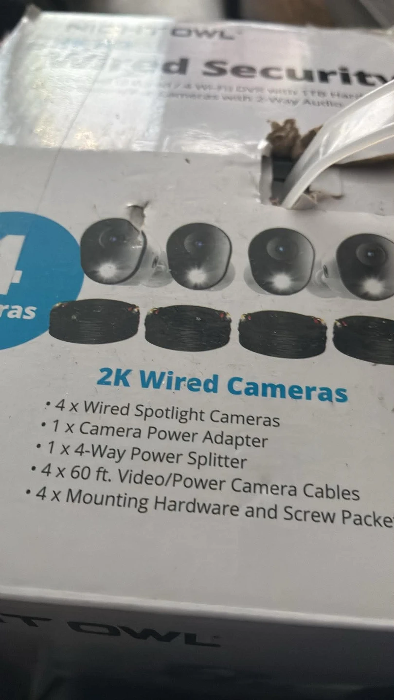 Night Owl 2K Wired Security Camera System with DVR - photo 2