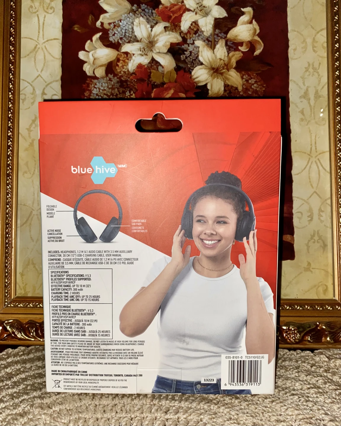 BLUEHIVE ELITE. Wireless Noise Cancelling Headphones - NEW - photo 5