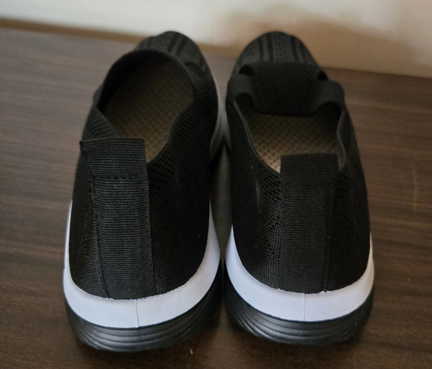 Women's Black Slip-On Sneakers - photo 3
