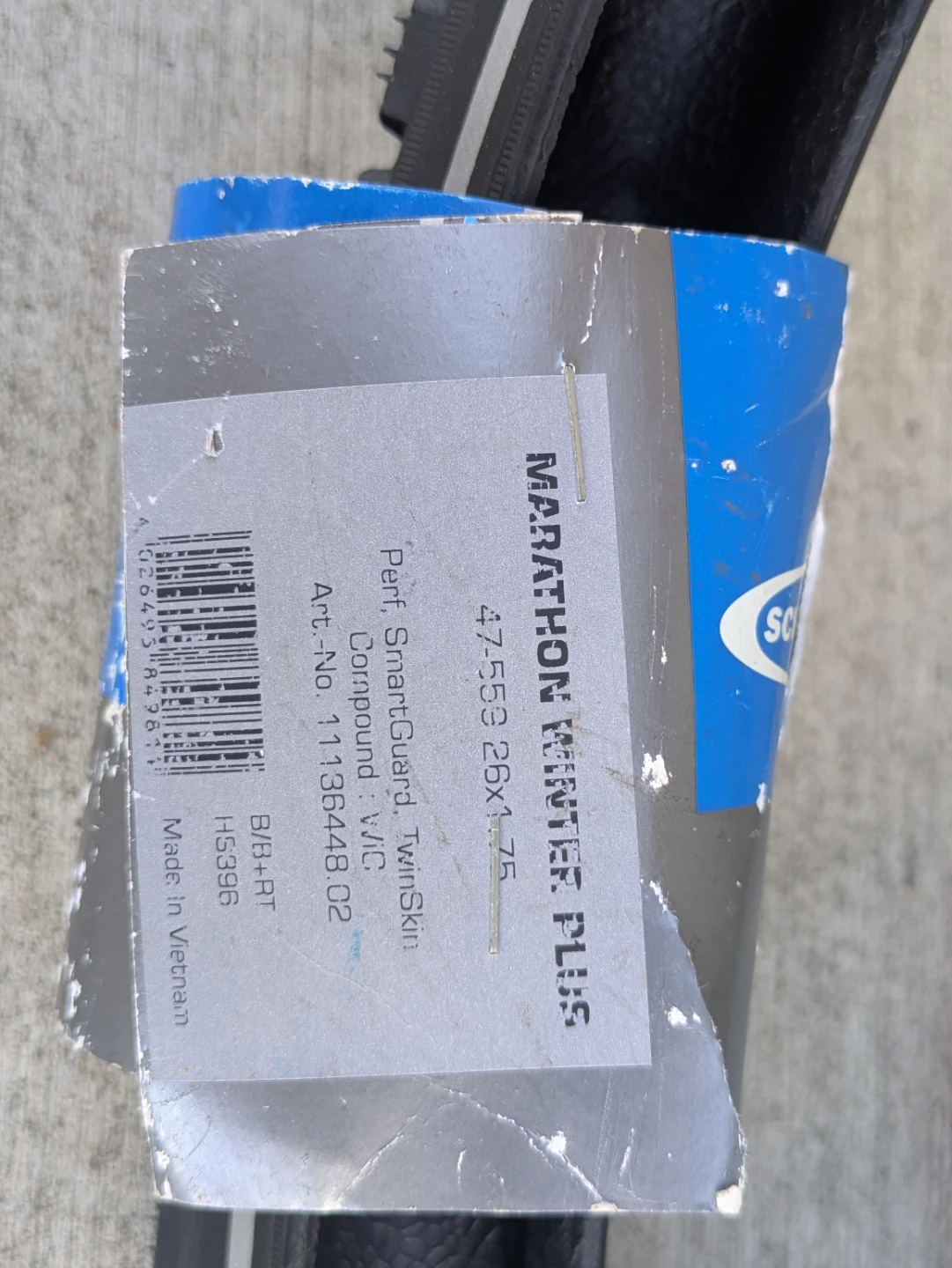 2 Schwalbe Marathon Winter Plus Tires 26x1.75 - photo 5