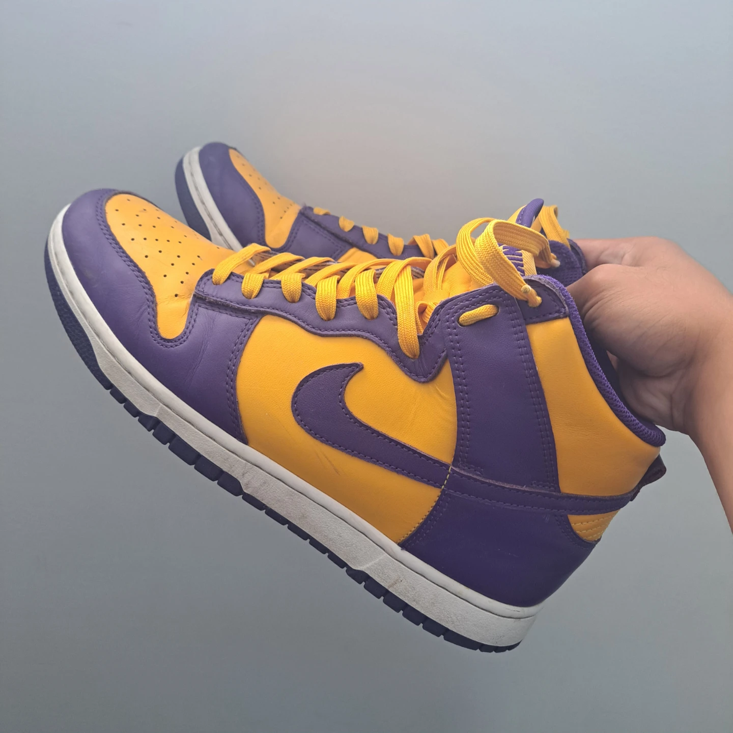 Nike Dunk High Lakers - photo 2