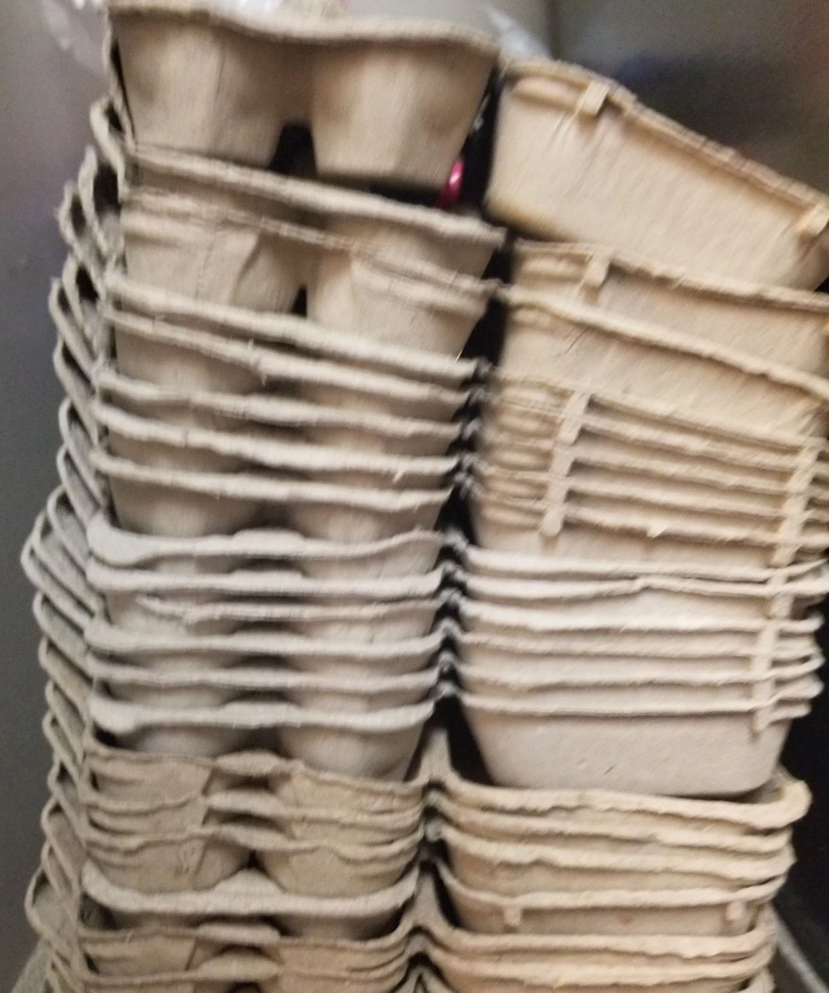 Stack of egg cartons $5 or swap/trade for a dozen eggs