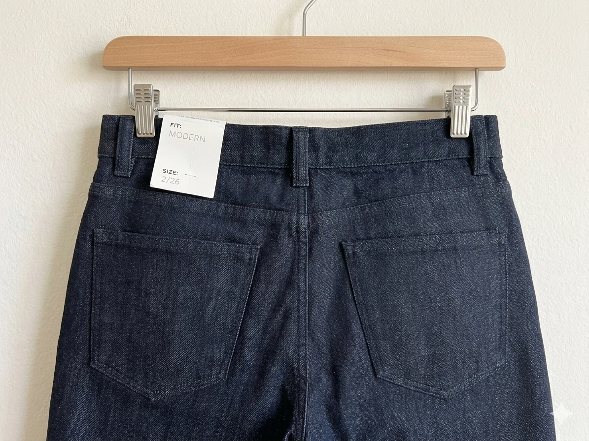 Premium Talbots "Modern" Japanese Indigo Slim Ankle Jeans - photo 2
