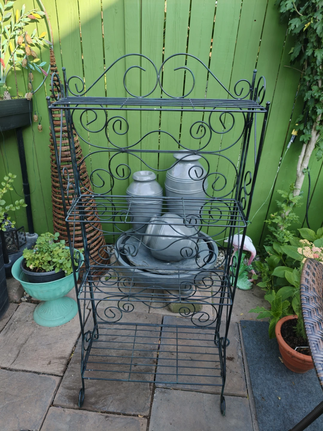 4 Tier Bakers Rack all Metal - photo 5