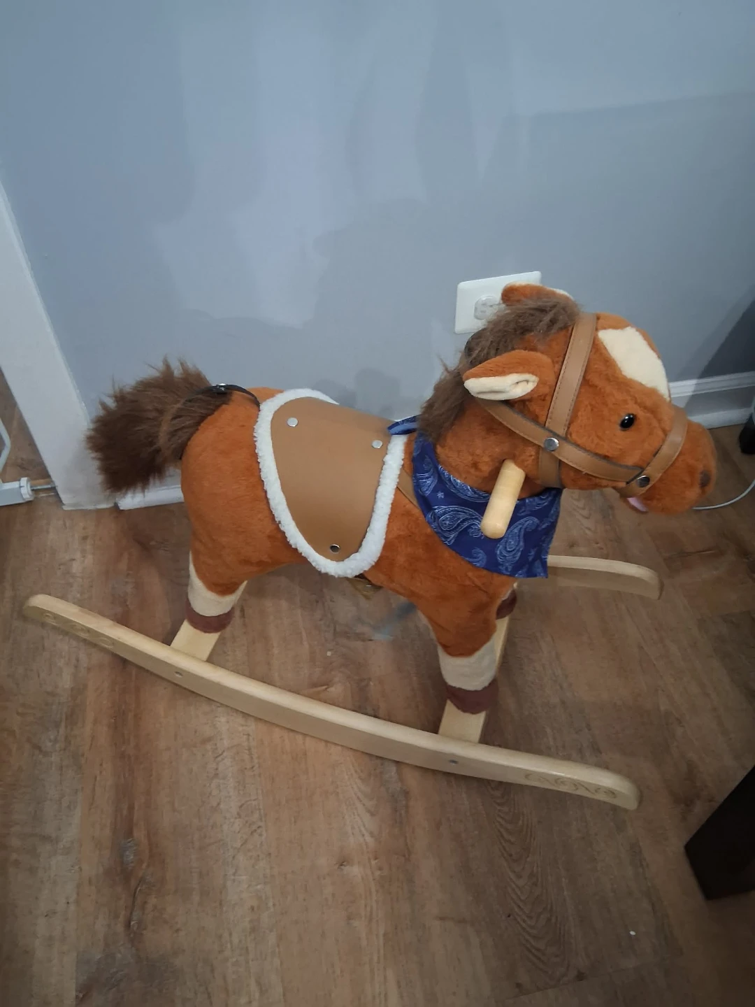 Plush Rocking Horse Toy - photo 3