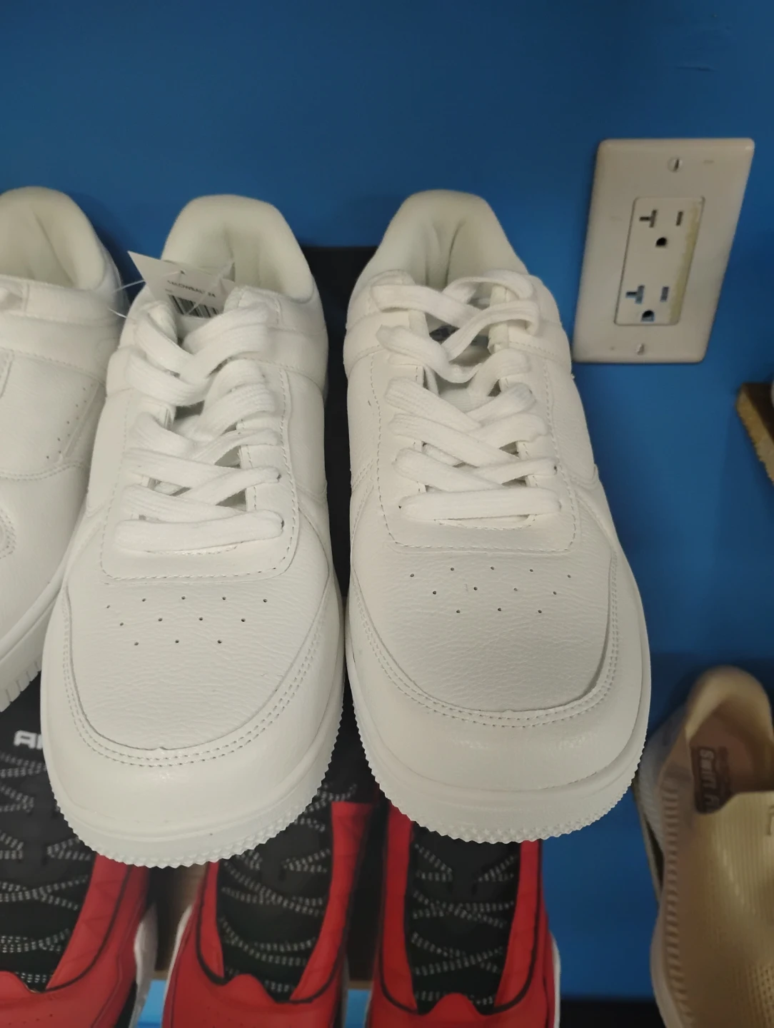 White Leather Sneakers