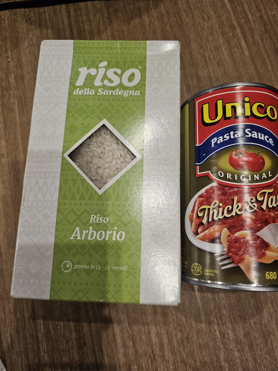 Arborio Rice 1000g & pasta sauce