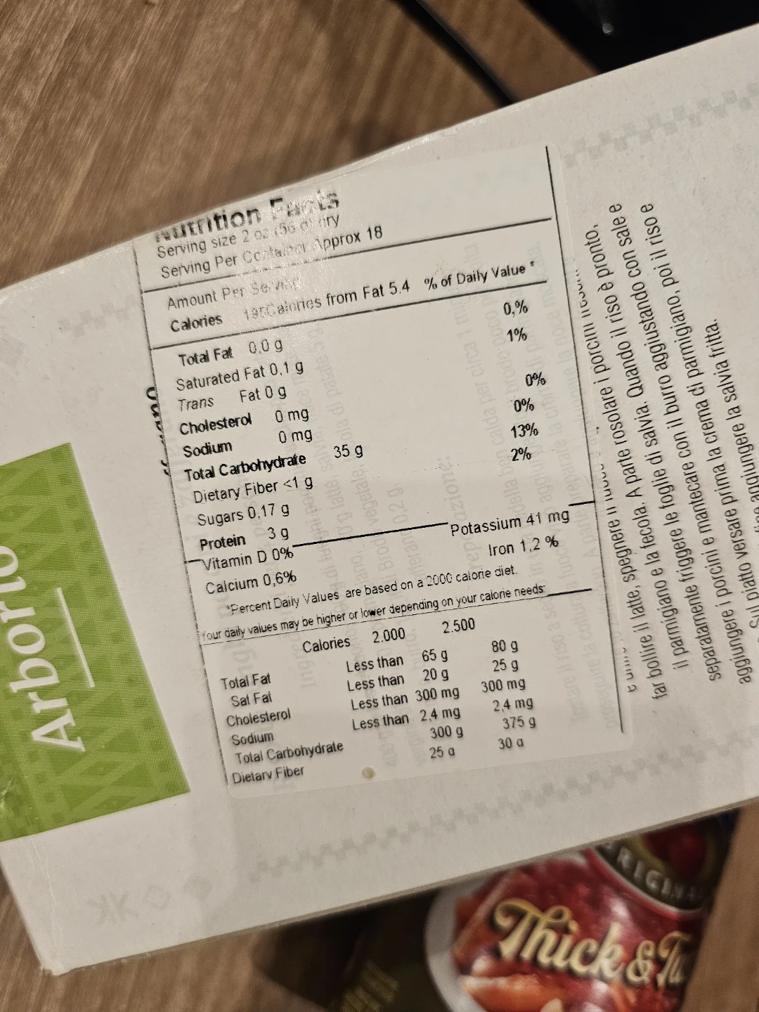 Arborio Rice 1000g & pasta sauce - photo 3