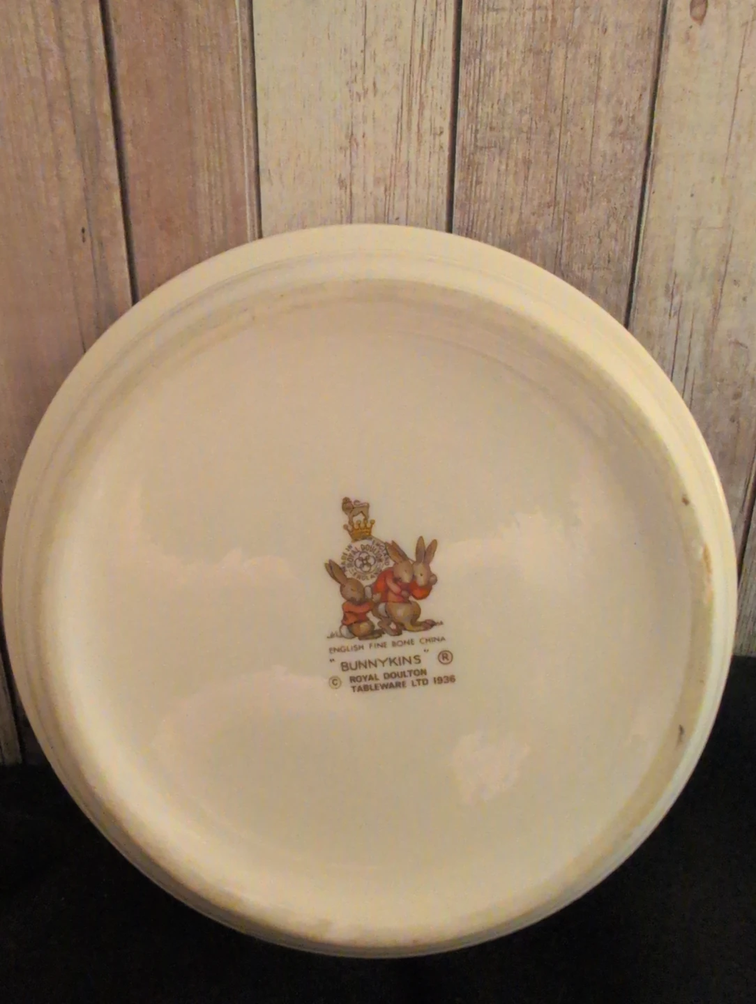 Royal Doulton Bunnykins Bowl "Baking" - photo 2