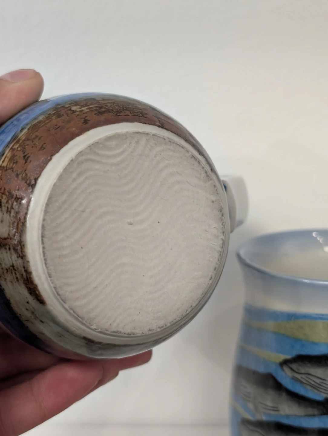 Handmade Ceramic Whale Mugs - Set of 2 - photo 2