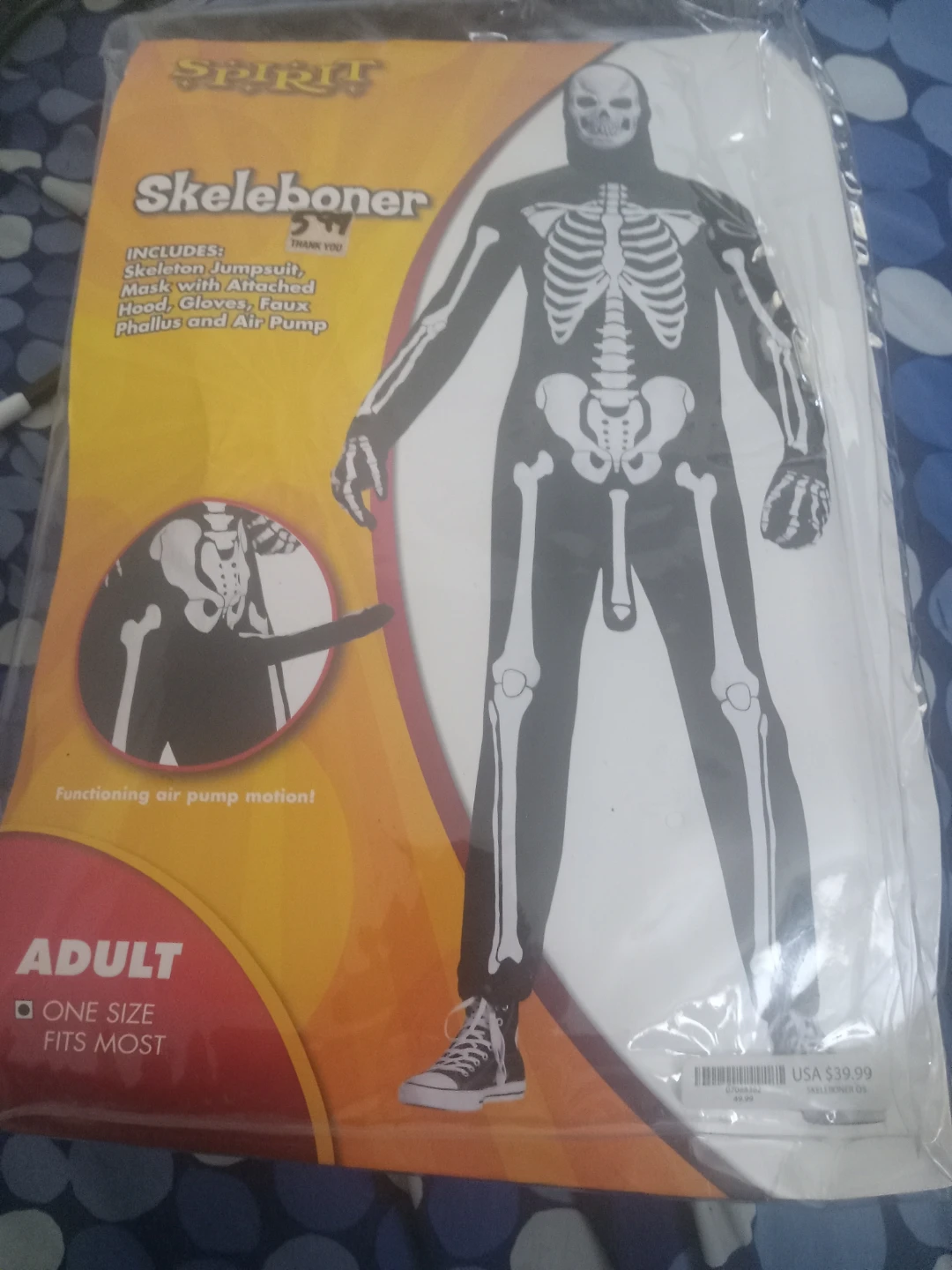 Spirit Skeleboner Adult Costume - One Size Fits Most