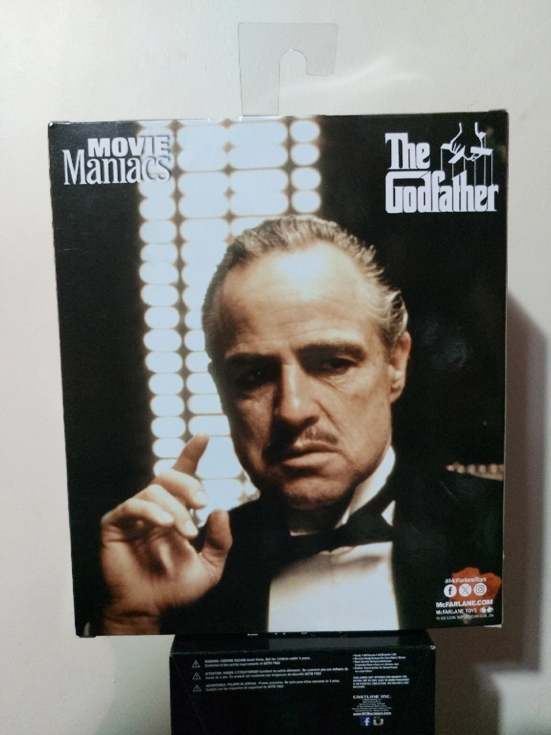 McFarlane Toys Movie Maniacs Don Corleone Action Figure - photo 2