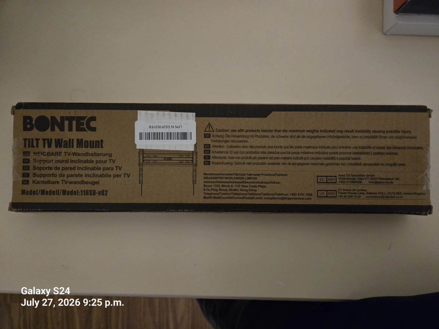 TV Wall Mount - BONTEC Tilt 23-60 inch - photo 3