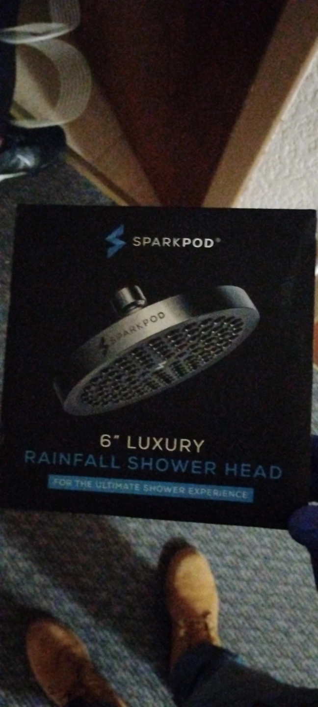 SPARKPOD 6" Luxury Rainfall Shower Head