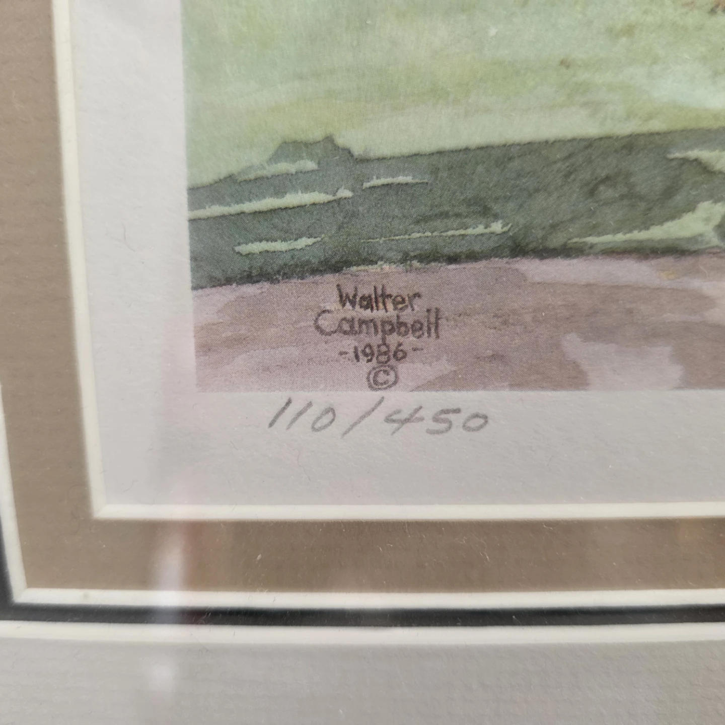 Walter Campbell Print - "The Old House" - 110/450 - 1986 - photo 2