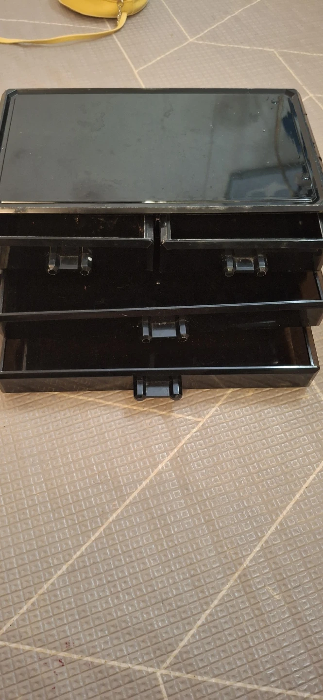Black desktop storage drawer unit - photo 5
