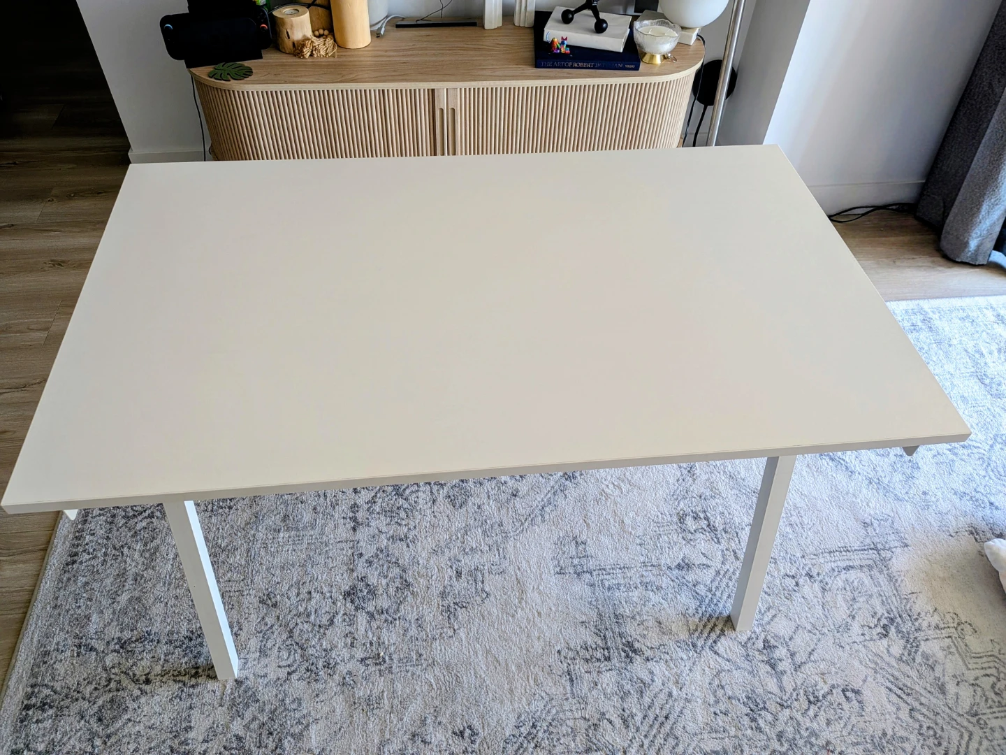 IKEA TROTTEN Desk, White, 120x70 cm - photo 2