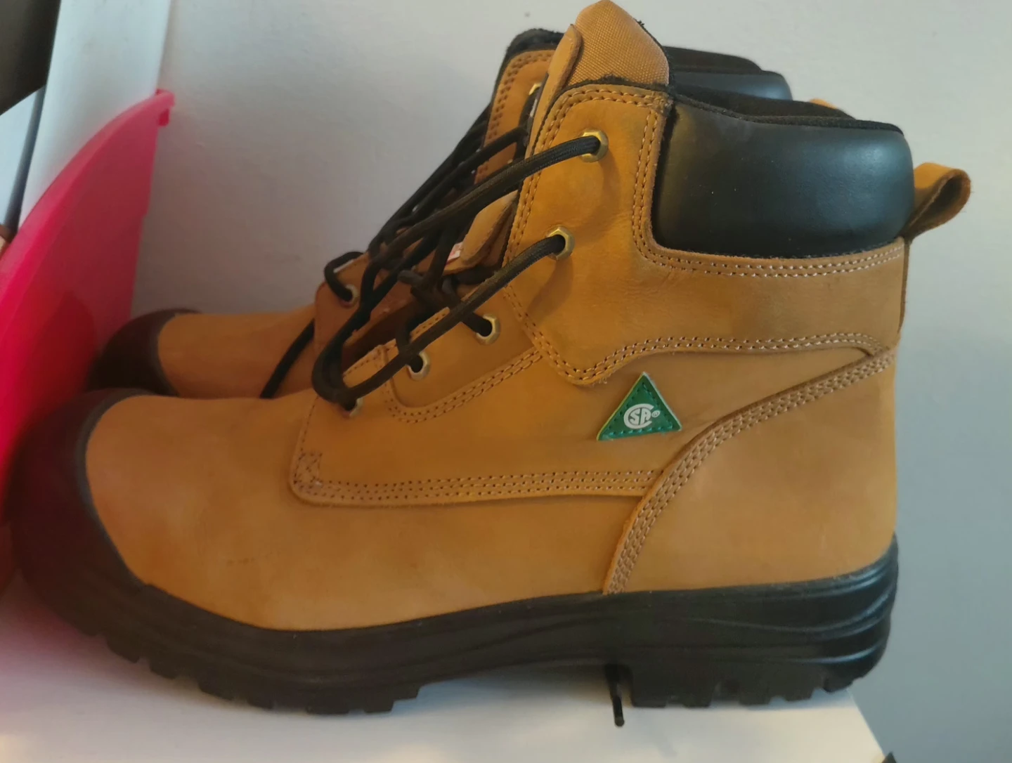 Aggressor Work Boots, Steel Toe  size 15 - photo 2