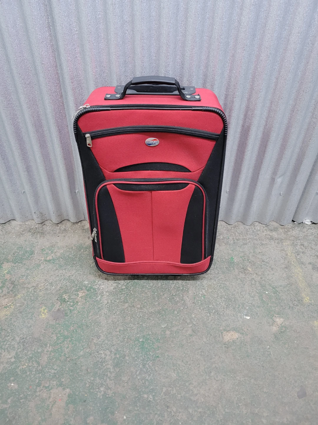 Small American Tourister Red Suitcase