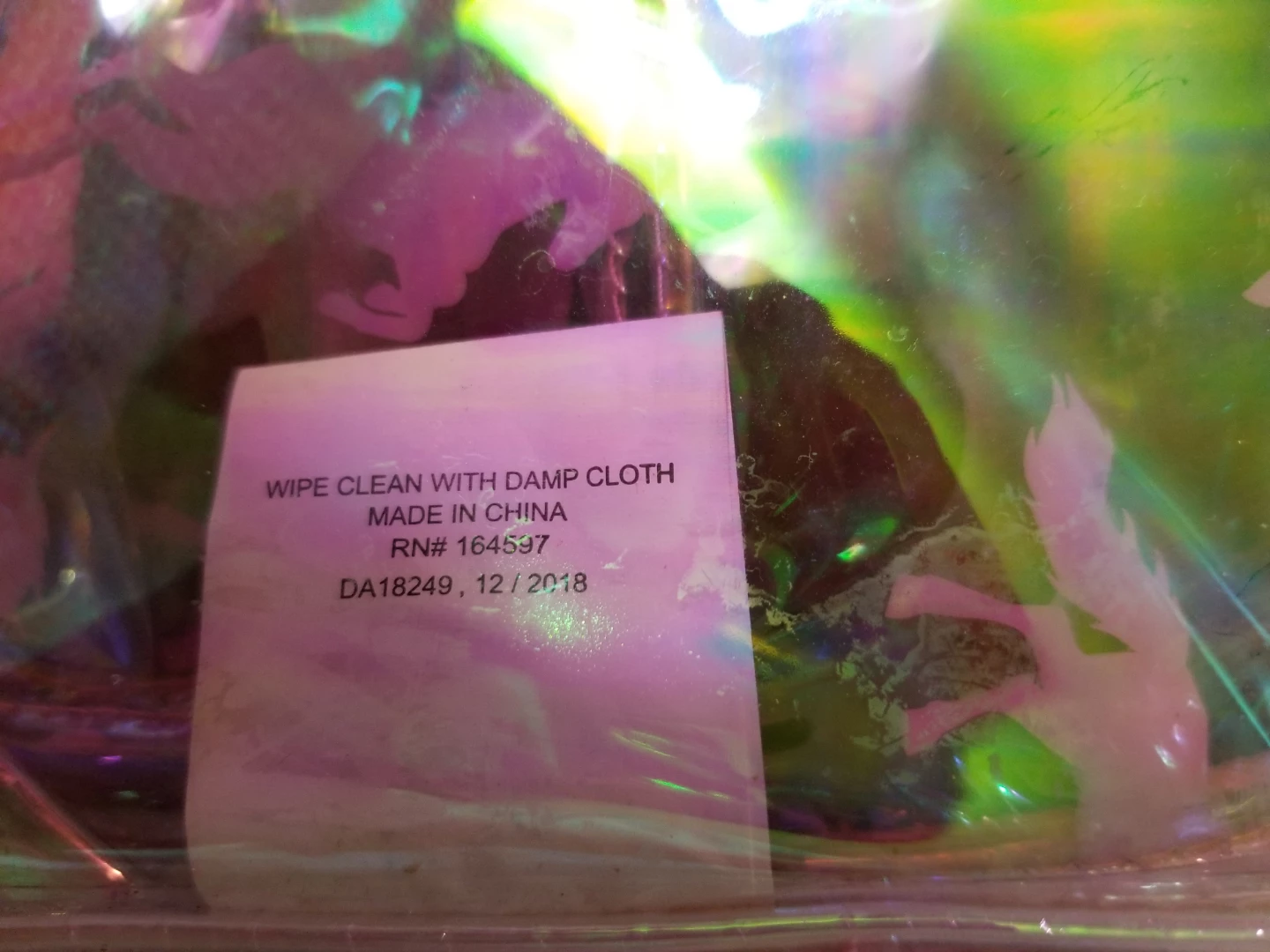 P.S. Unicorn Clear Mini Backpack - photo 3