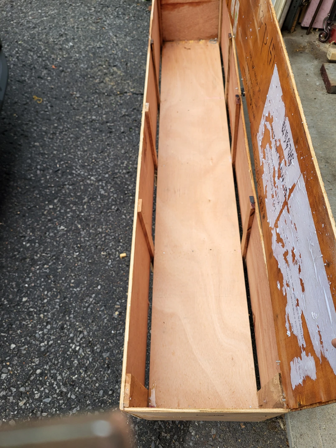 Wooden Crate Storage Container - photo 3