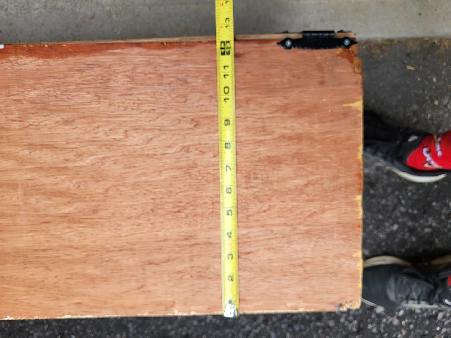 Wooden Crate Storage Container - photo 4