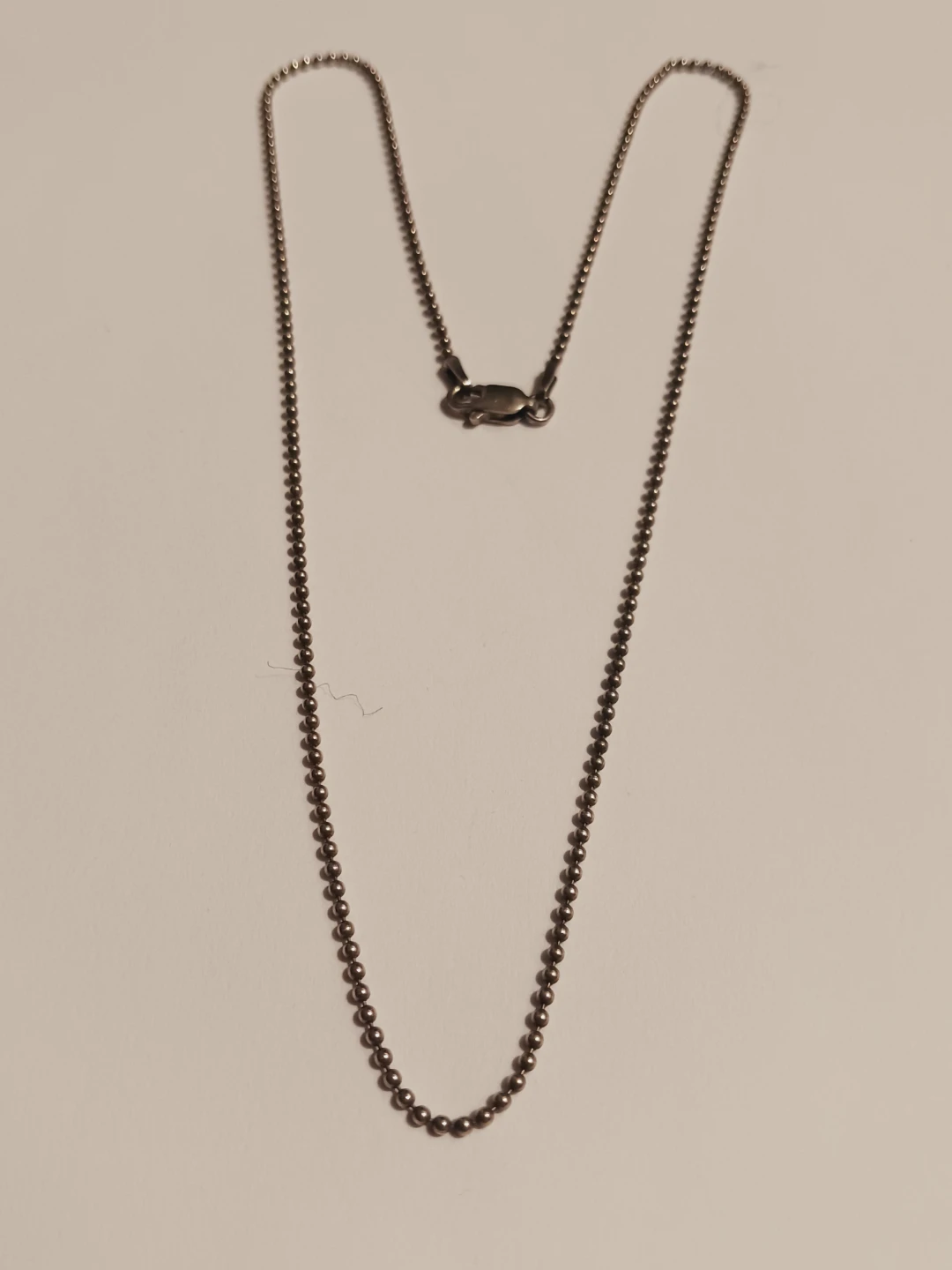 Sterling Silver 925 Ball Chain Necklace - photo 3